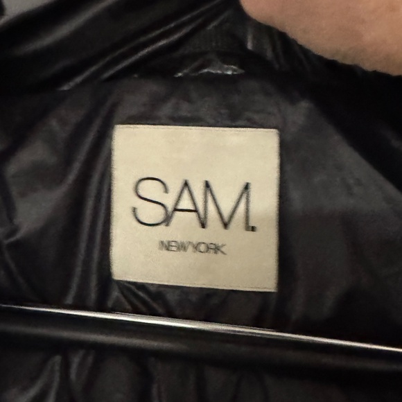 SAM Women's Freestyle Bomber/Puffer Jacket Jet Black Size Large - Picture 5 of 16